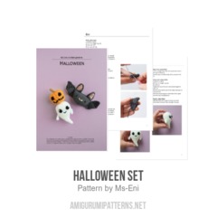 Halloween Set amigurumi pattern by Ms. Eni