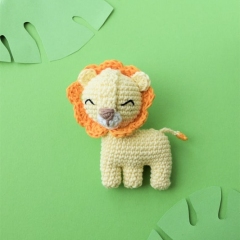 Leo lion amigurumi pattern by Ms. Eni