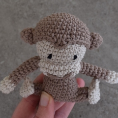 Molly Monkey amigurumi pattern by Ms. Eni