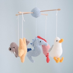 SET: sea animals amigurumi pattern by Ms. Eni