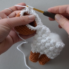 Svea sheep amigurumi by Ms. Eni