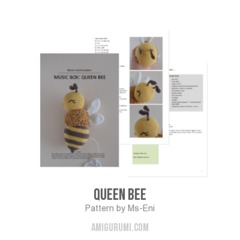 queen bee amigurumi pattern by Ms. Eni