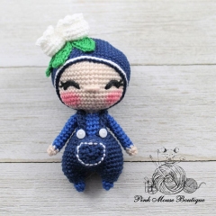 Blueberry Jelly Baby amigurumi pattern by Pink Mouse Boutique