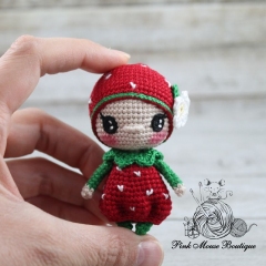 Strawberry Jam Baby amigurumi pattern by Pink Mouse Boutique