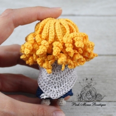 The Little Match Girl amigurumi pattern by Pink Mouse Boutique