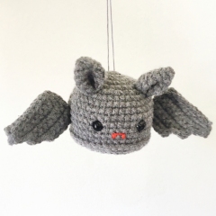 Beatrice the Bat amigurumi pattern by All From Jade