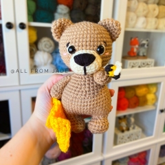 Ben the Bear amigurumi by All From Jade