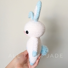 Billy the Small Bunny amigurumi by All From Jade