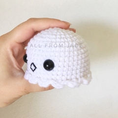 Boo the Ghost amigurumi by All From Jade