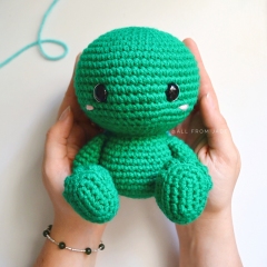 Emmy & Eddy the Turtles amigurumi by All From Jade