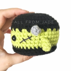 Frankie amigurumi by All From Jade