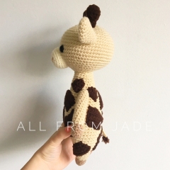 Gloria the Giraffe amigurumi by All From Jade