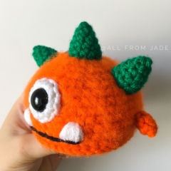 Gluttony the Mini Monster amigurumi by All From Jade