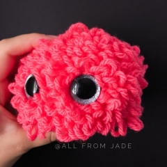 Greed the Mini Monster amigurumi pattern by All From Jade