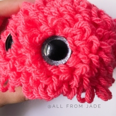 Greed the Mini Monster amigurumi pattern by All From Jade