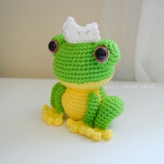 Jenny & Jeremy the Frogs amigurumi by All From Jade