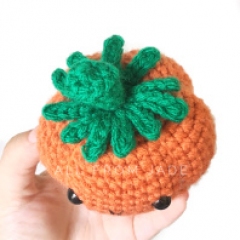 Kin the Pumpkin amigurumi by All From Jade