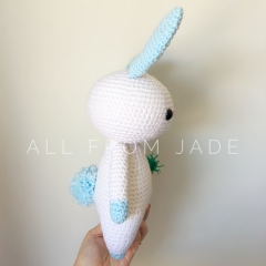 Leo the Bunny amigurumi by All From Jade