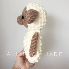 Marco the Sheep amigurumi by All From Jade