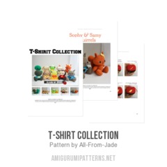 T-Shirt Collection amigurumi pattern by All From Jade