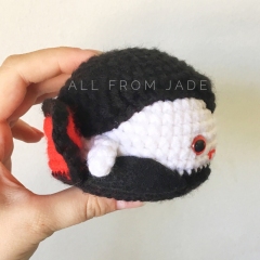 Vlad the Vampire amigurumi pattern by All From Jade