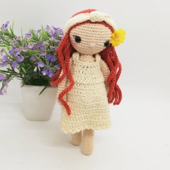 Eva Pregnant amigurumi pattern by Conmismanoss