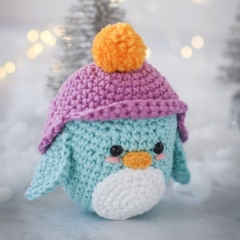 Little Winter Penguin amigurumi by Thoresby Cottage