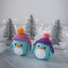 Little Winter Penguin amigurumi pattern by Thoresby Cottage