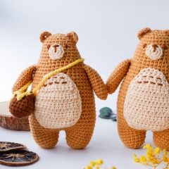 Honey Bear amigurumi by Eweknitss