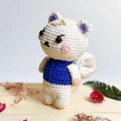 Marshal Animal Crossing Inspired amigurumi pattern by Eweknitss