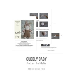 Cuddly baby amigurumi pattern by lilleliis