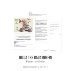 Hilda the Ragamuffin amigurumi pattern by lilleliis