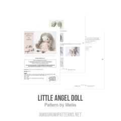 Little angel doll amigurumi pattern by lilleliis