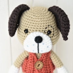 Woof the Dog amigurumi pattern by lilleliis
