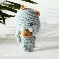 Nomo the Elephant amigurumi pattern by Momi Dolls
