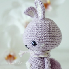 Prince the Bunny amigurumi pattern by Momi Dolls