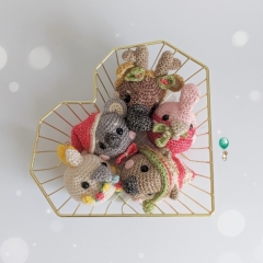 Australian Animal Christmas Bauble Set amigurumi pattern by Belle and Grace Handmade Crochet