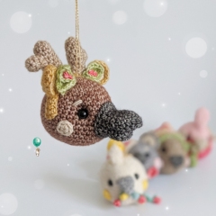 Australian Animal Christmas Bauble Set amigurumi by Belle and Grace Handmade Crochet