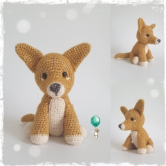 Kane the Dingo amigurumi pattern by Belle and Grace Handmade Crochet