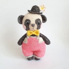 Samson Sloth and Phoebe Panda amigurumi by Belle and Grace Handmade Crochet