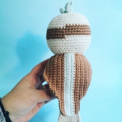 Chia the Kookaburra amigurumi by Cara Engwerda