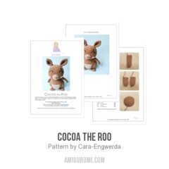 Cocoa the Roo amigurumi pattern by Cara Engwerda