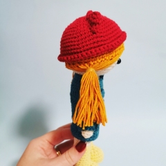 Gemma the Little Doll amigurumi by Cara Engwerda