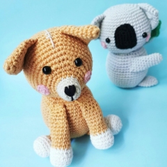 Ginger the Dingo amigurumi pattern by Cara Engwerda