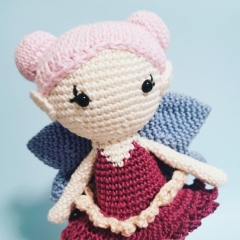 Lulu the Pixie amigurumi pattern by Cara Engwerda