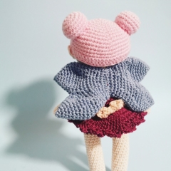 Lulu the Pixie amigurumi pattern by Cara Engwerda