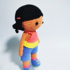 Maggie the Little Doll amigurumi by Cara Engwerda