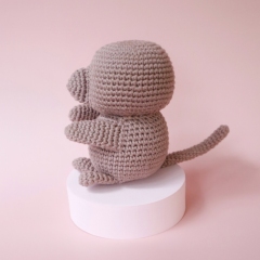 Mateo the Monkey amigurumi pattern by Cara Engwerda