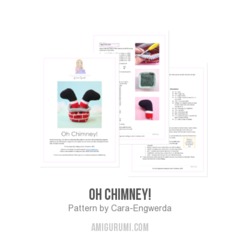 Oh Chimney! amigurumi pattern by Cara Engwerda