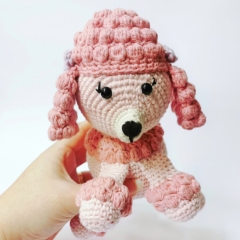 Posy the Poodle amigurumi pattern by Cara Engwerda